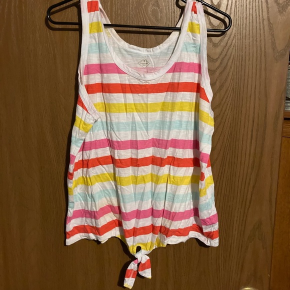 St. John's Bay Tops - Tie-Front Tank XXL